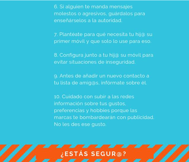 Fuhemclick's tweet photo. Compartimos este decálogo 🔟 para familias y alumnado sobre el buen uso de las redes sociales ✅📱#Fuhemclick #FUHEM #BuenusodeRRSS #RRSS https://t.co/3PCIjP5d1u