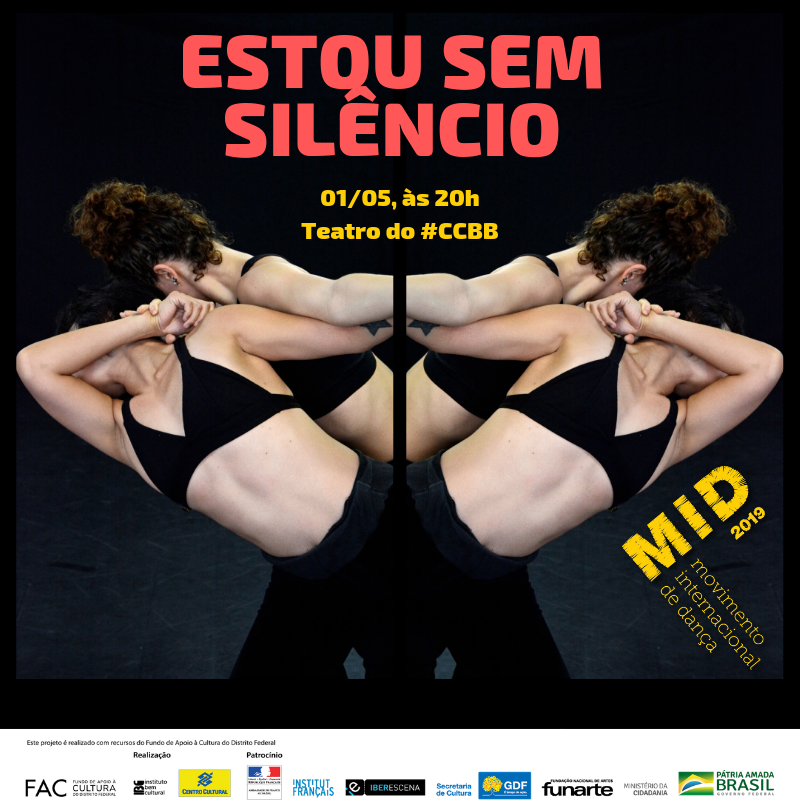 movimentoid's tweet photo. 📌 #PROGRAMAÇÃO - No dia 01/05 (quarta-feira), é a vez da Cia. de Dança Quasar apresentar o espetáculo Estou sem Silêncio. A nova criação do grupo parte de formato e proposta inéditos para a companhia. 
☑ Onde: Teatro do #CCBB
☑ Horário: 20h 
☑ Ingressos: R$ 20 (inteira) https://t.co/ae775p7tsF