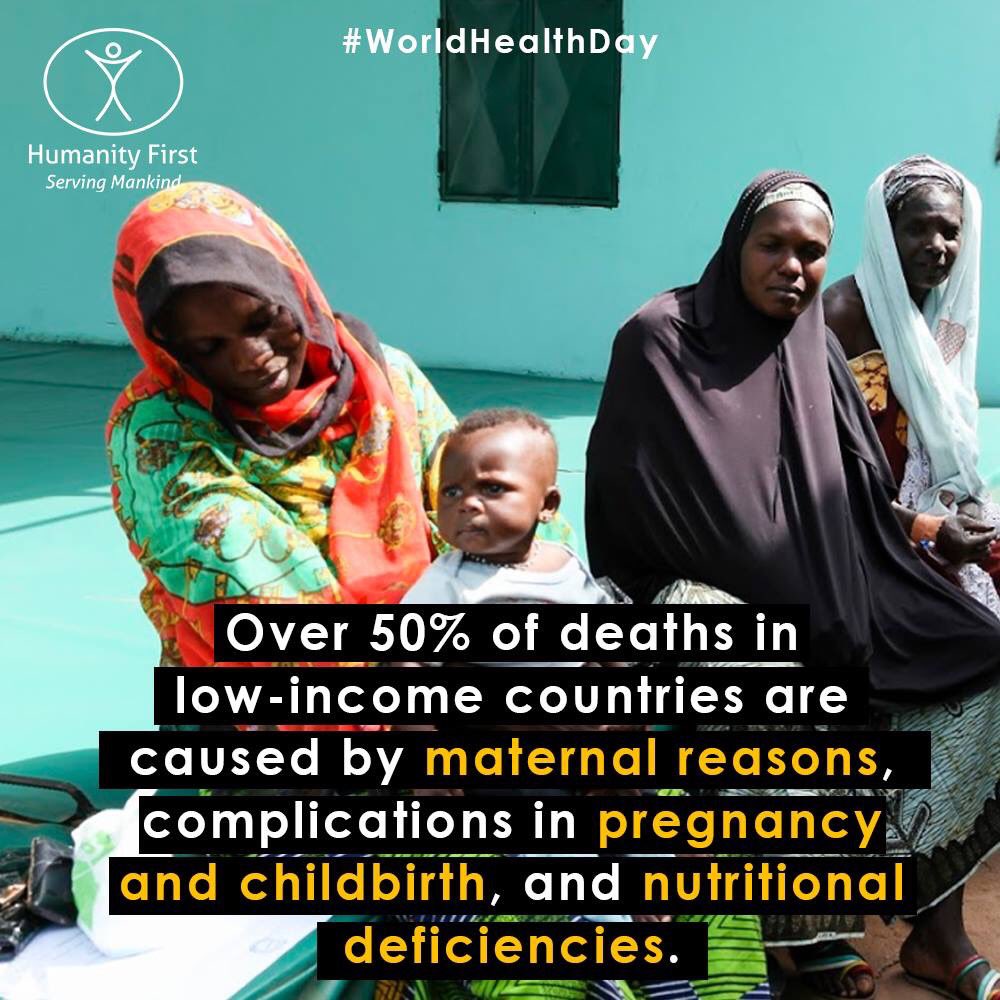 HFUSA's tweet image. On #WorldHealthDay let's remember that we have the power to make a difference! Support @HFUSA by donating to our health programs and help us continue providing global health everywhere! Donate using this link: usa.humanityfirst.org/donate

#DoGood #HumanityFirstUSA #Angel4Humanity