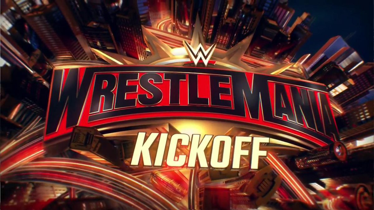 ClubWWE's tweet photo. The day we've all been waiting for has FINALLY arrived. #WrestleMania 35 begins RIGHT NOW on the award-winning @WWENetwork! https://t.co/nhuVOVOl6W
