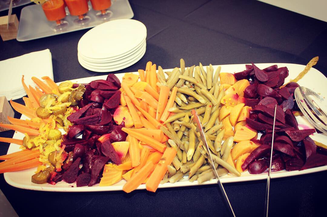 Check out this delish spread from <a href="/Meuwlys/">Meuwly's</a> opening last summer! Yum. #yegfood