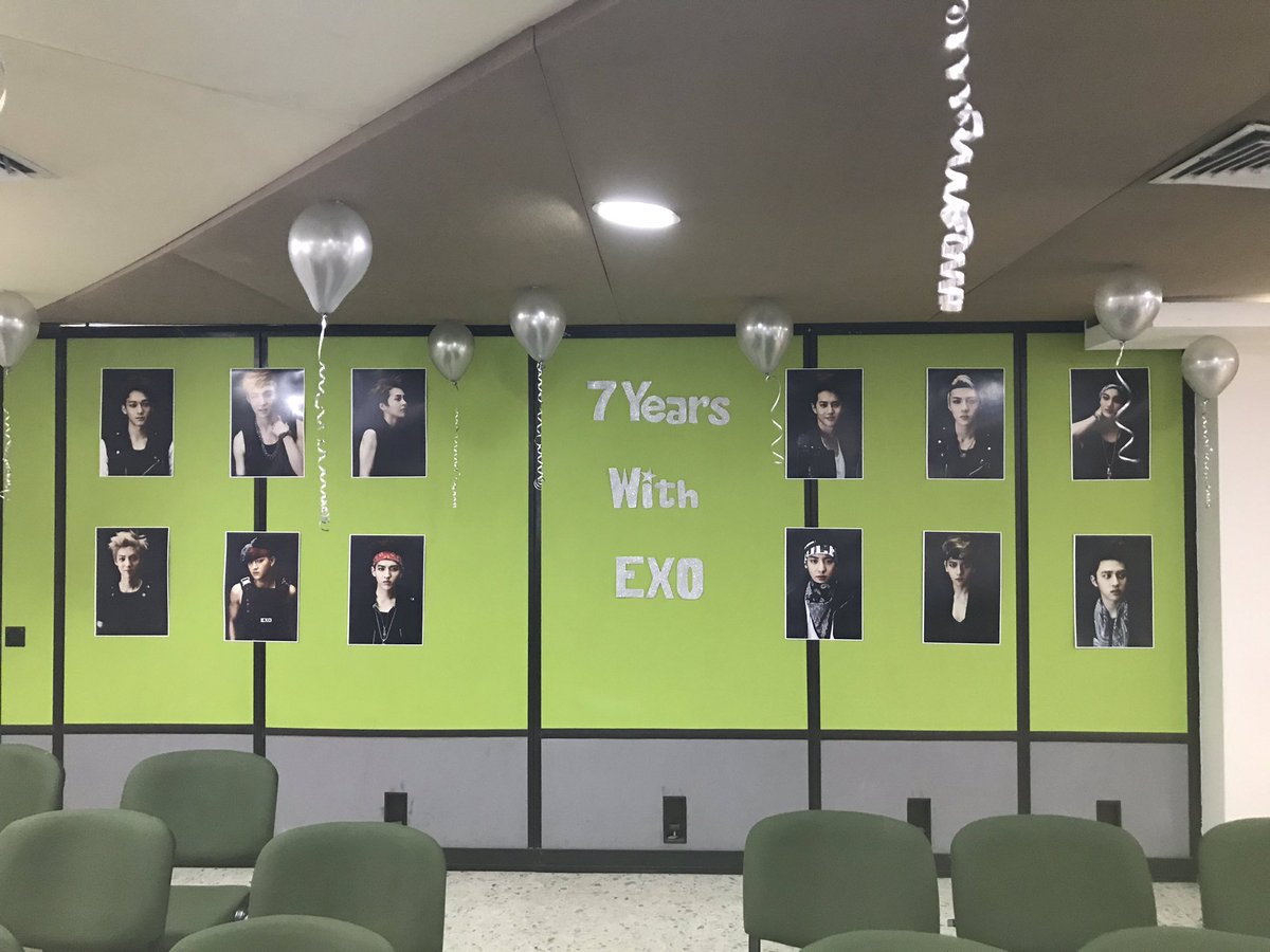 BarranquillaExo's tweet photo. EXO-Ls From Colombia 🇨🇴 - Baq
Celebrating the anniversary of our babies 😍❣️ Thanks to @weareoneEXO for making our life better. We love you forever ✨
WE ARE ONE! We are EXO-L 💞
#exo #7YearwithExo #7YearsWithKAI #7yearswithDO #7YearsWithSehun #7yearswithDO #EXO7주년축하해 https://t.co/WXmJpctnpA