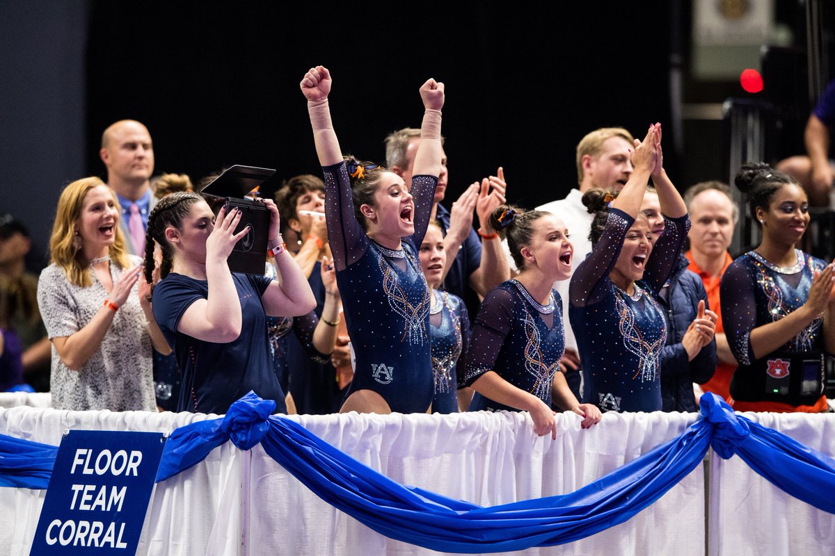 AuburnGym's tweet photo. 📸 Through the lens: 2019 NCAA Regional Championship

#WarEagle https://t.co/y5gJbCxxDU