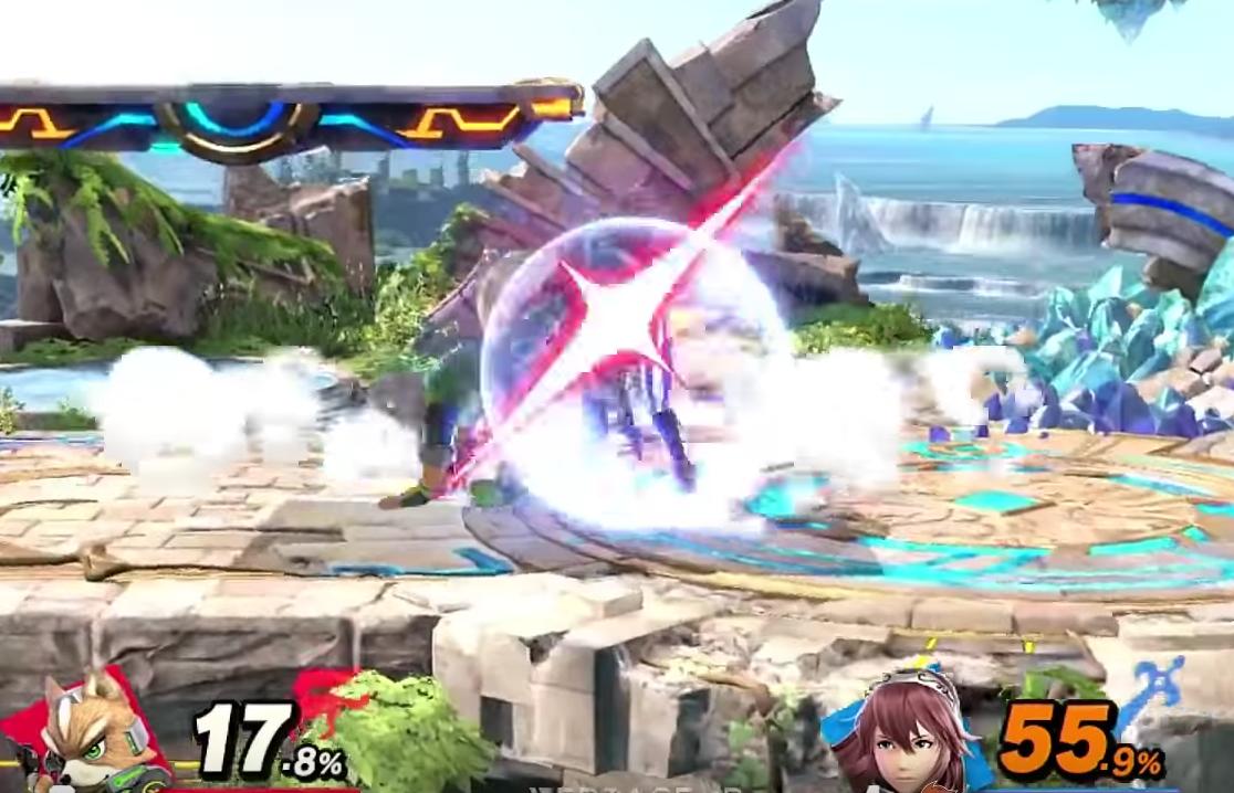 PedahFox's tweet photo. While watching a set between @Mkleosb and @Light_S21, I noticed some pretty weird shieldpokes.
The first situation is fox's utilt, the second one is dashattack...please fix this https://t.co/4hSXmDTDf3