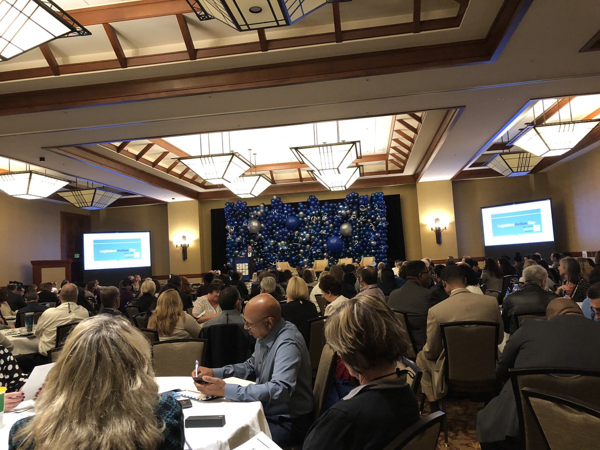 Region 18 is part of this full house of educational advocates! #LAD2019 #ACSAAdvocates