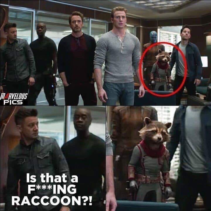 SmashMain's tweet image. I hope that this really is the MCU’s first F bomb  #AvengerEndgame  #MoHawkeye