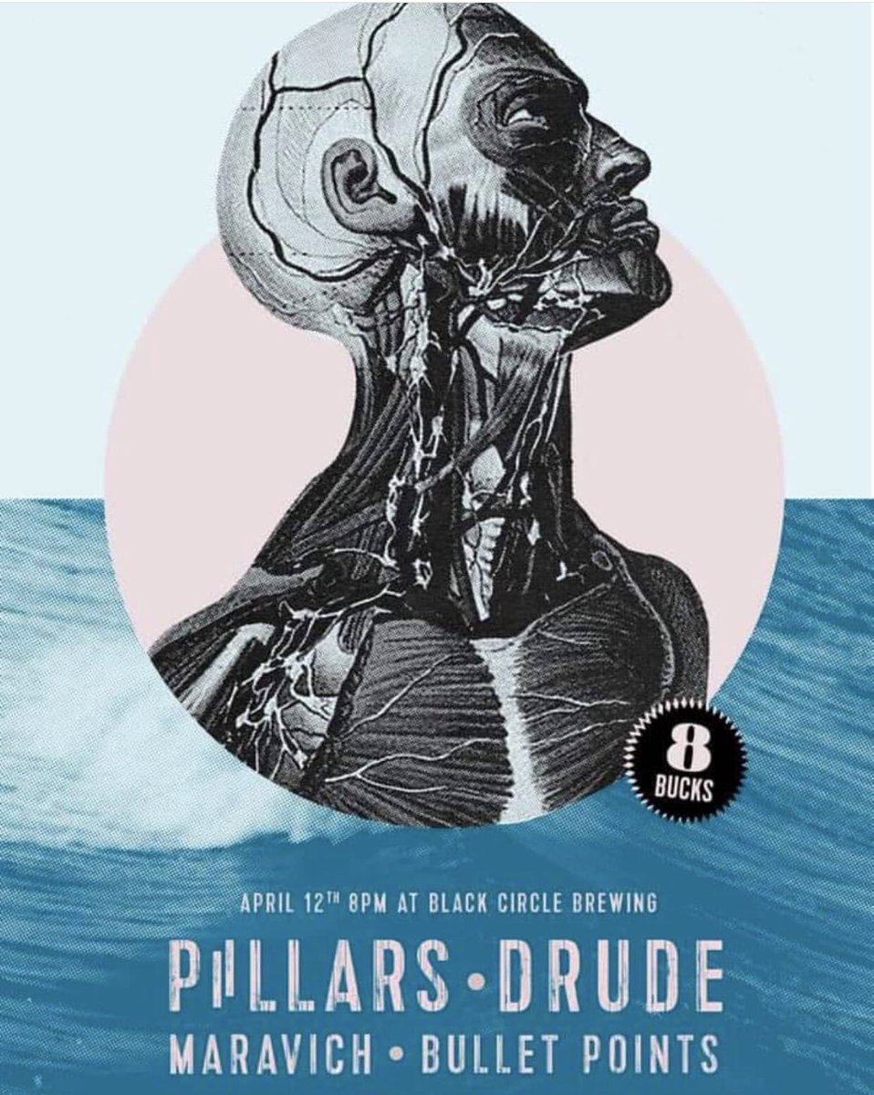 THIS FRIDAY 🌊 <a href="/pillarstheband/">PILLARS</a> || Drude &amp; more at <a href="/BlackCircleBeer/">Black Circle Brewing</a>. We promise, the $8 is worth it. Go to dahliapresentsindy.com