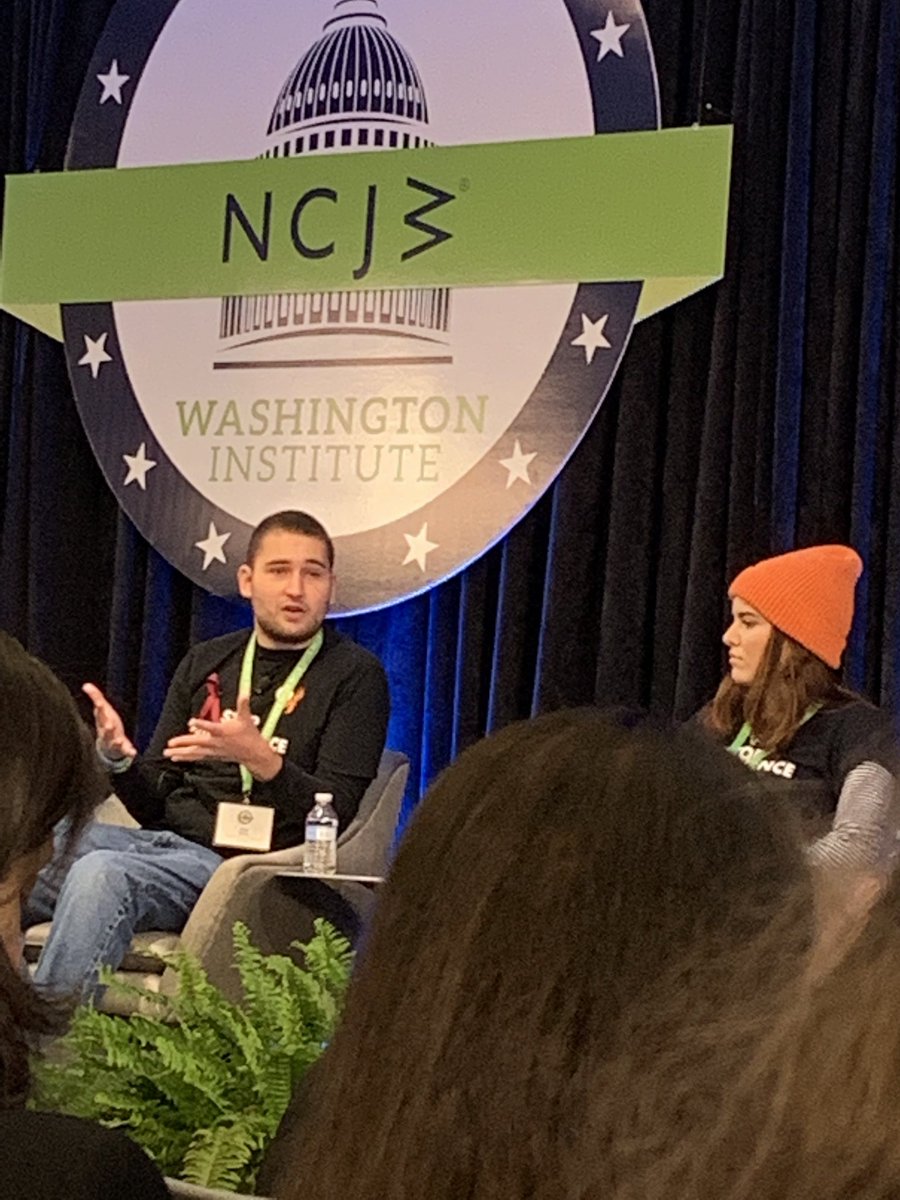 Thank you @grei_sa @timesupldf, @samdeitsch and @al3xw1nd for sharing your story with us! #NCJWIL #WI2019 #buildingamovement