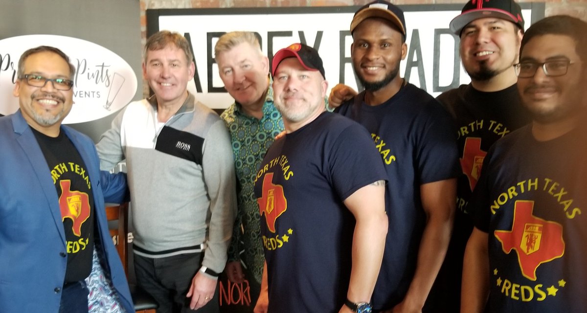 northtxreds's tweet image. Great event today with Bryan Robson and Norman Whiteside at Abbey Road Eatery and Ales. #MUFC #manutd @northtxreds @ManUtdUSA @ManUtdUSAFans