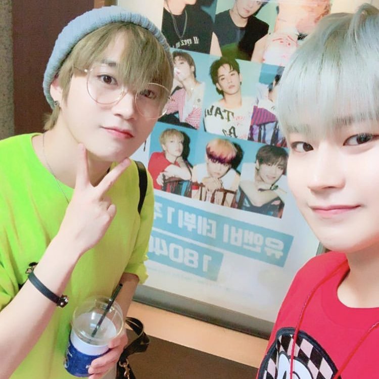 xheedox's tweet photo. i’m so happy to see marco and daewon together again hehe i miss my babies :(( https://t.co/YOB5JEO4da