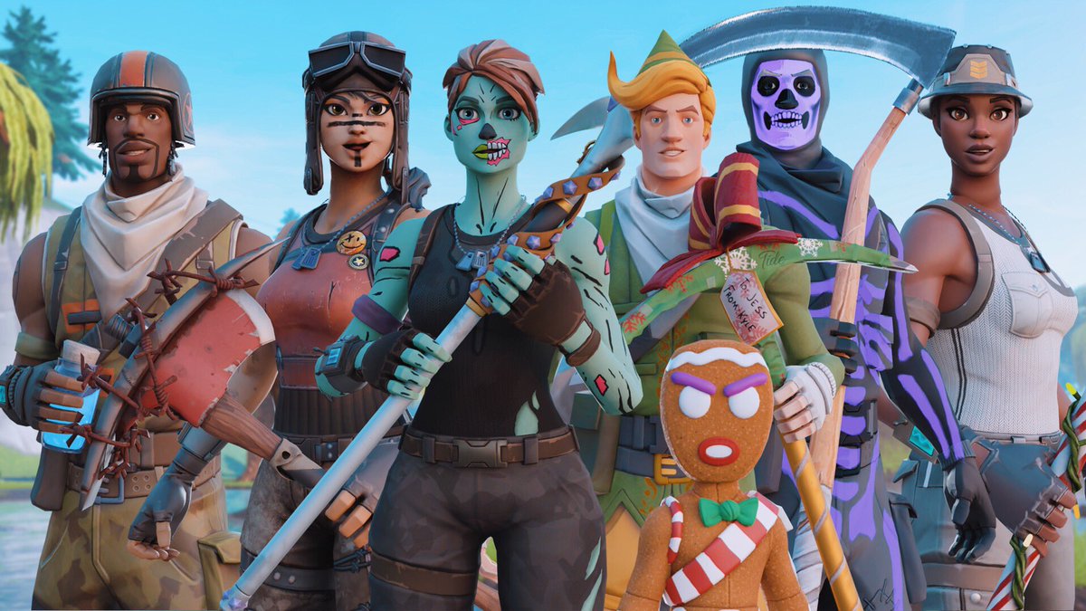 Fortnite Og Skins Squad My Fortnite Locker Showcase Rare Og Skins