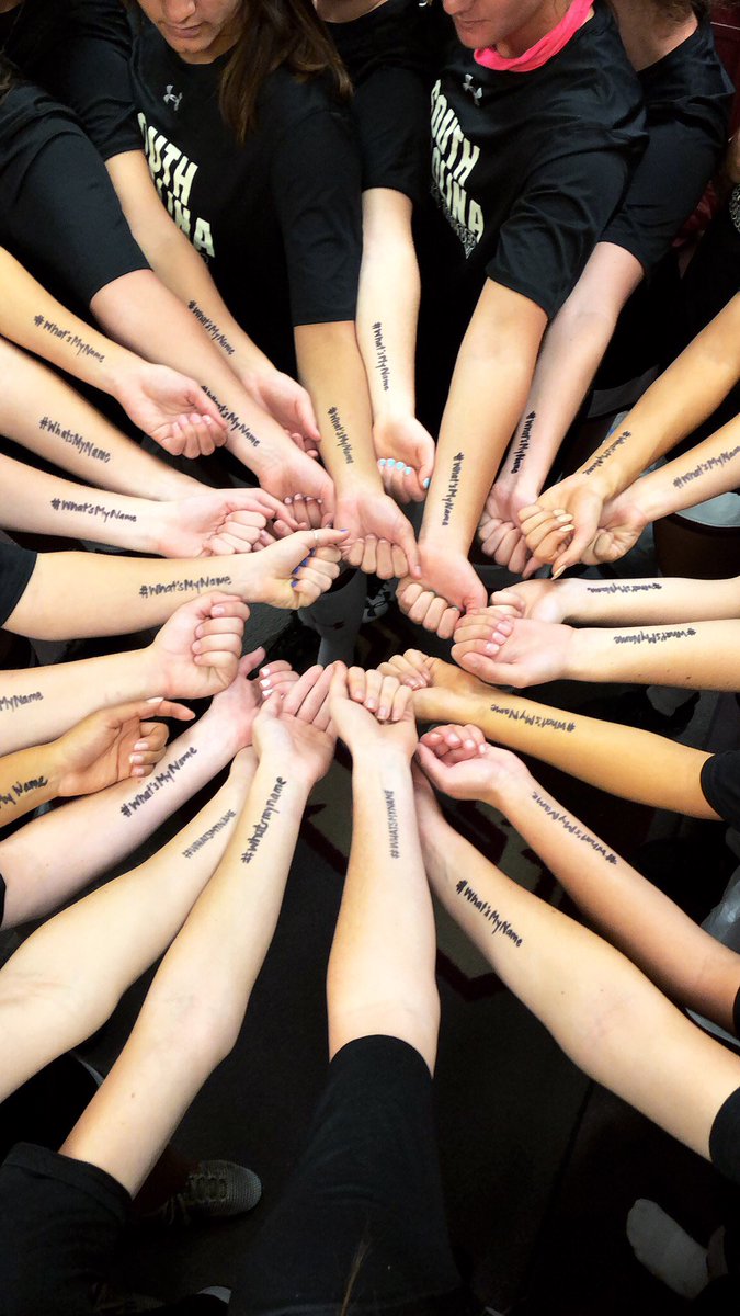 GamecockWSoccer's tweet photo. In remembrance of Samantha Josephson 🙏

Always remember to ask, #WhatsMyName 

Thank you @CoastalWSoccer &amp; @CofCWSOC for joining us in honoring Samantha today 

#Gamecocks | #ForeverToThee https://t.co/G24wP85knM