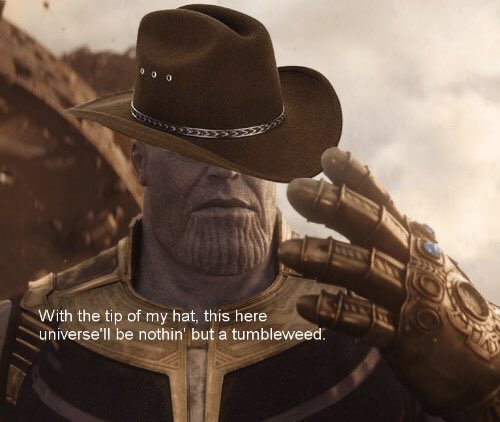 Thanos Old Town Road Remix