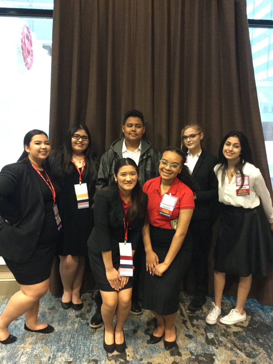 NISDMarshallFCS's tweet photo. Congratulations to Jessica Martinez for winning 3rd place and Zoe Clower for winning 5th place in Toys that teach at State FCCLA conference. We are so proud of all of our state competitors ⁦@NISDMarshall⁩ #superiorCTE ⁦@NISD_CTE⁩ https://t.co/SbT7z2SAe1