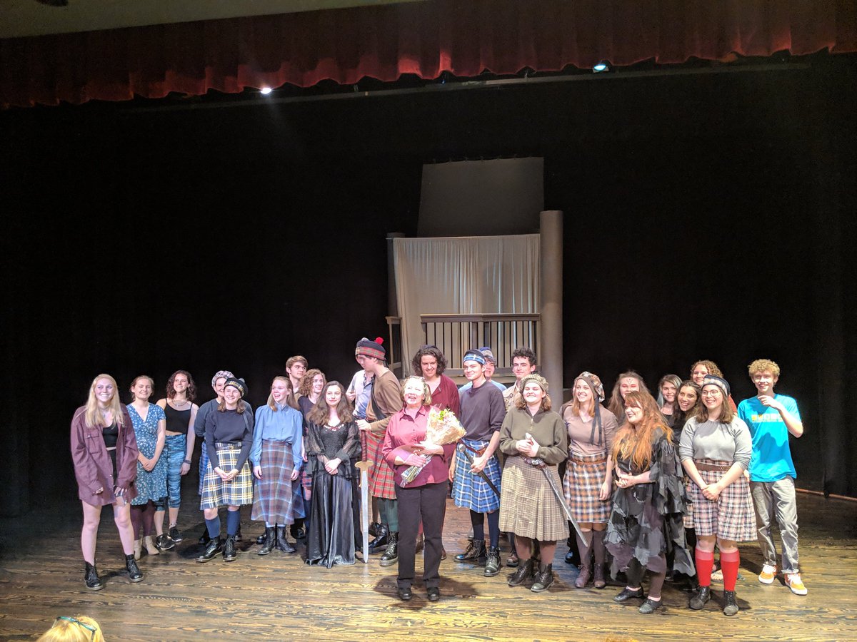 Congratulations to Ms. Breland and our seniors on their last public theatre performance as a Cougar. Well done!! #TheACSWay