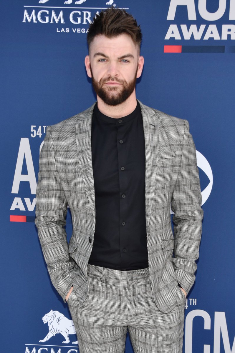 ACMawards's tweet photo. The #ACMawards red carpet is officially open! First up... The soon-to-be daddy of two, @DylanScottCntry! https://t.co/xXfLsQY05B