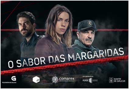 Hice maratón de la serie gallega O sabor das Margaridas que está en Netflix y me gustó. Thriller policial de esos que se ambientan en pueblitos donde aparentemente no pasa nada. Estilo policial nórdico pero en gallego que suena muuuucho mejor. 😀 👍👍 #ElSaborDeLasMargaritas