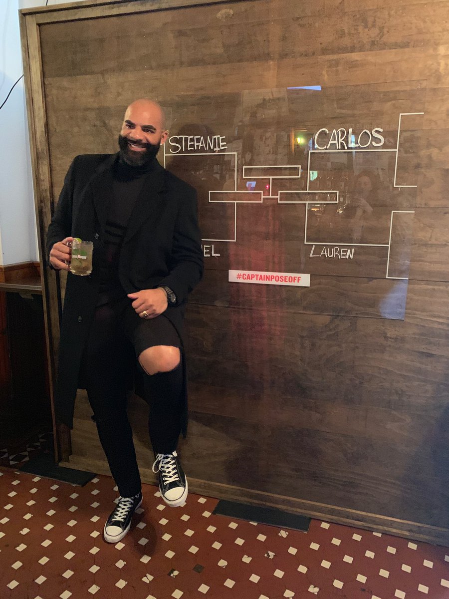 MisterCBooz's tweet image. #ad I’m live in Minneapolis for the semi-finals of the Captain’s #PoseOff Bracket Challenge! Be sure to keep your 👀 on @captainmorganus for updates on my big matchup with @lsesselmann . Who thinks I’m winning this one? #CaptainMorganPartner