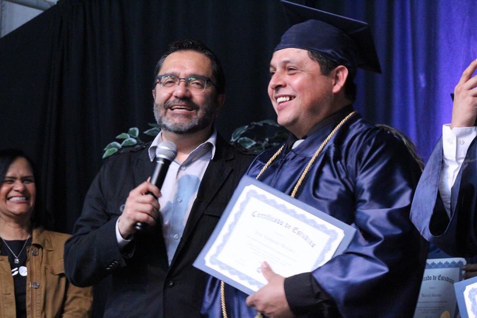 This gentleman was the outstanding student in his graduating class of our Growth Academy. He gave his life to Jesus at a Family Altar in his own home last year. Home Family Devotions are worth it! His wife and his children led him to Christ! #What? 👨‍👩‍👧‍👦