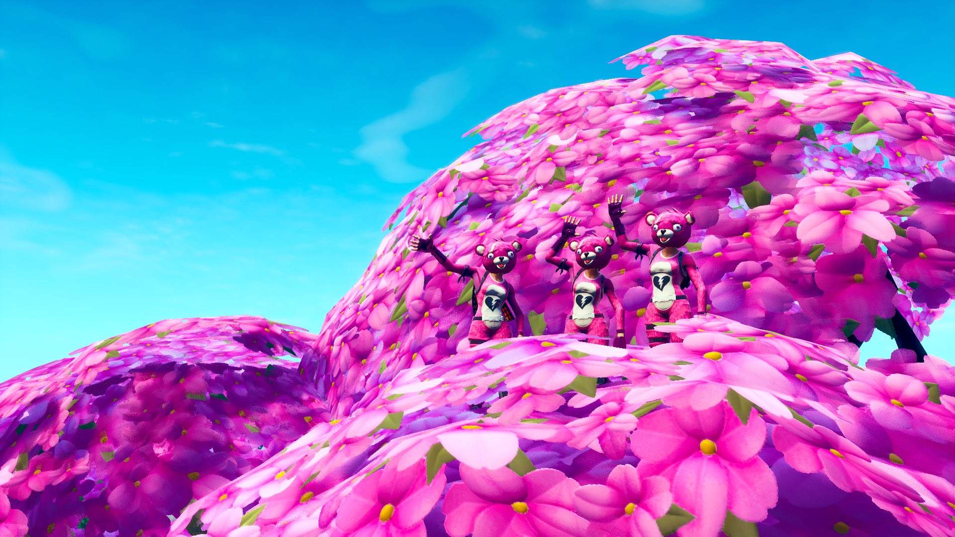 くろしゅ в X: „ピンクマちゃんでお花見 #Fortnite #フォート