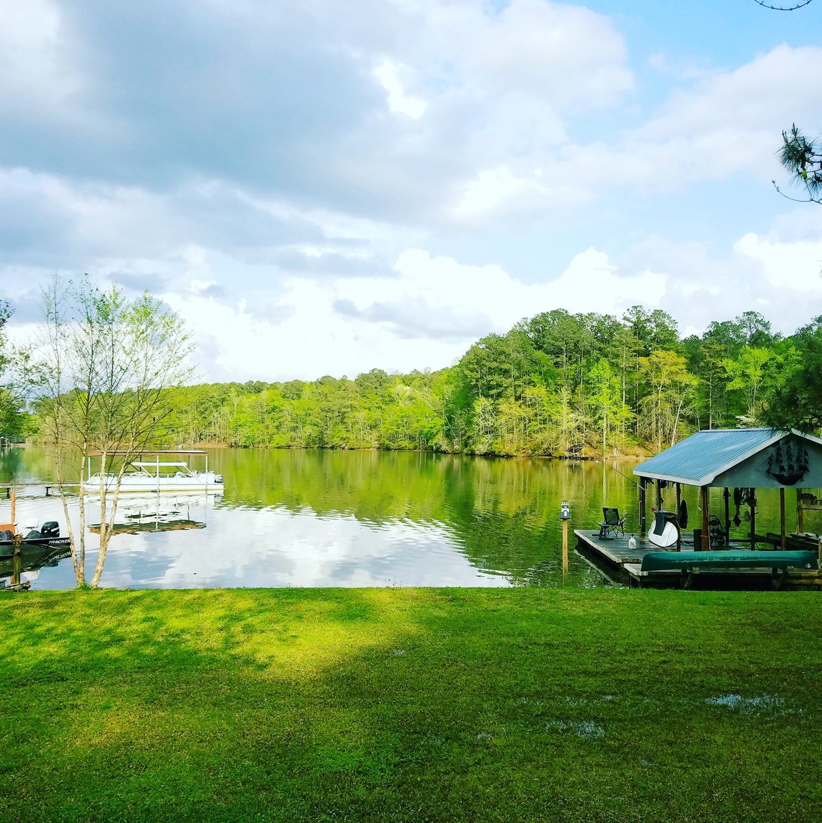 Our front yard. #blessed #lakemartin