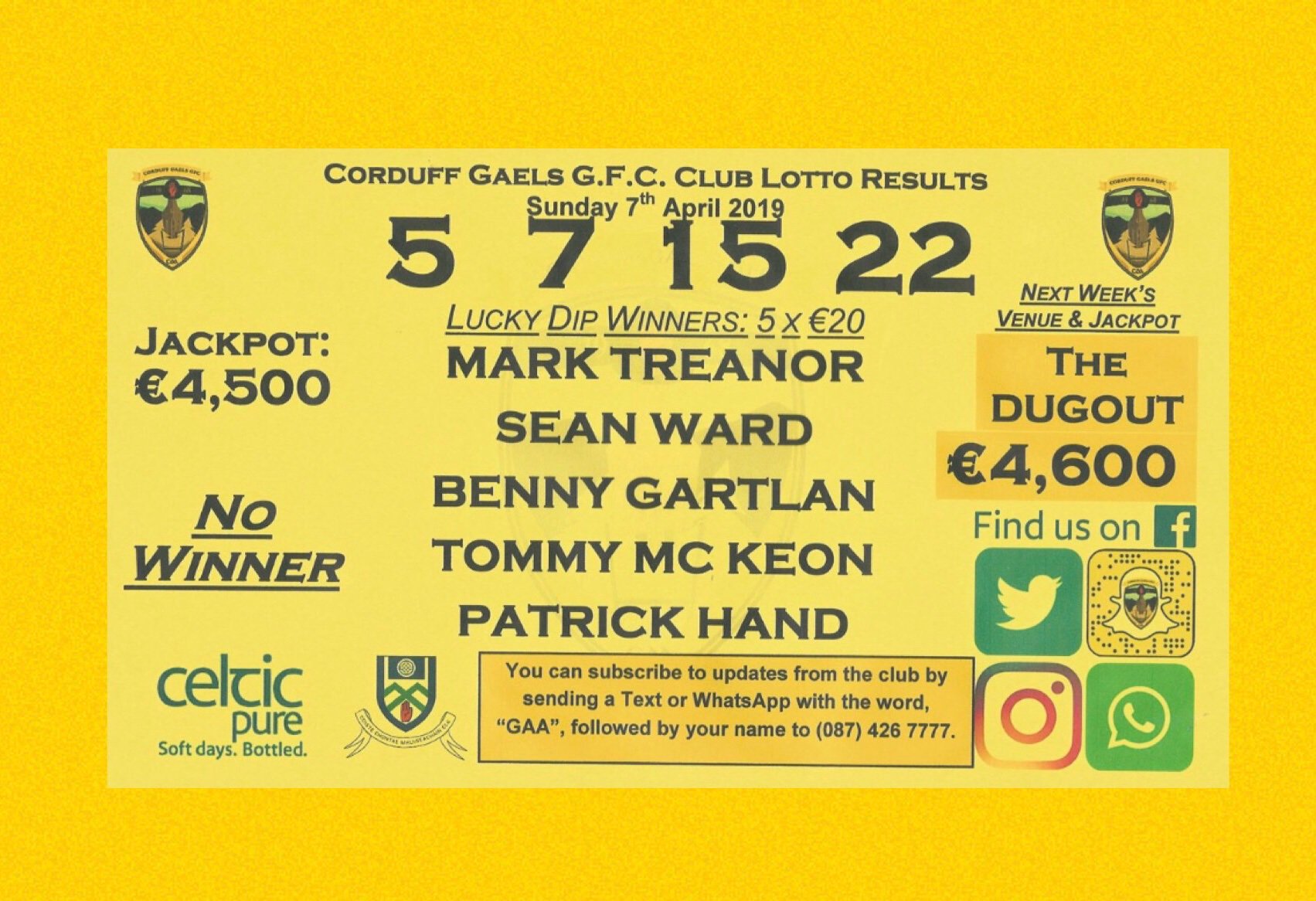 lotto jackpot 20 april 2019