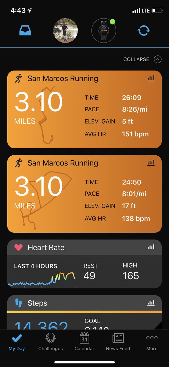 Razzz2012's tweet photo. Just cause the @cap10k was cancelled doesn’t mean you take the day off. Still put my 10k in 🔨 #5krepeats #justanotherdaytome #noracenoproblem https://t.co/U0Ddglsrx1