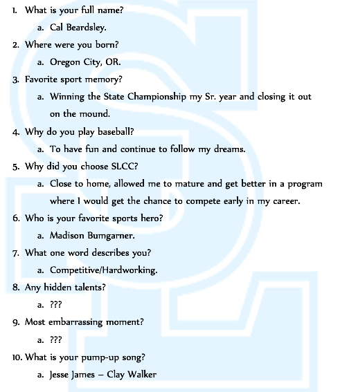 slccbaseball's tweet photo. After a little break - "Get to know your Bruins" 🐻⚾️ A sophomore LH pitcher from Timpanogos HS... @calbeardsley03 (University of Arkansas Little Rock Commit). https://t.co/JZoIY1aYd6