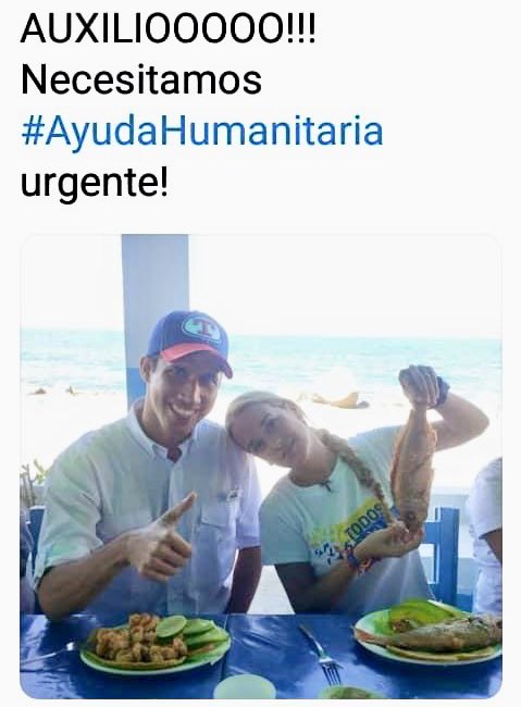 vwinstonv's tweet photo. Me recuerda 1 vez q me comí un pescado y publique una foto, hicieron un SHOW y lo sacaron en todos los medios. Será q ellos sí pueden y nosotros no tenemos derecho? Cómanse su pescado sabroso, lo lamentable es q roban 1000les d Millones$ burlándose del dolor de nuestro pueblo 🇻🇪 https://t.co/Tk04ezrd6A