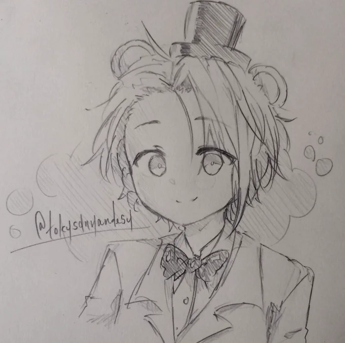 @tokusannandesu 
自分の絵柄でいいんだよね…?
こんな感じでどうでしょうか(*- -)…! 