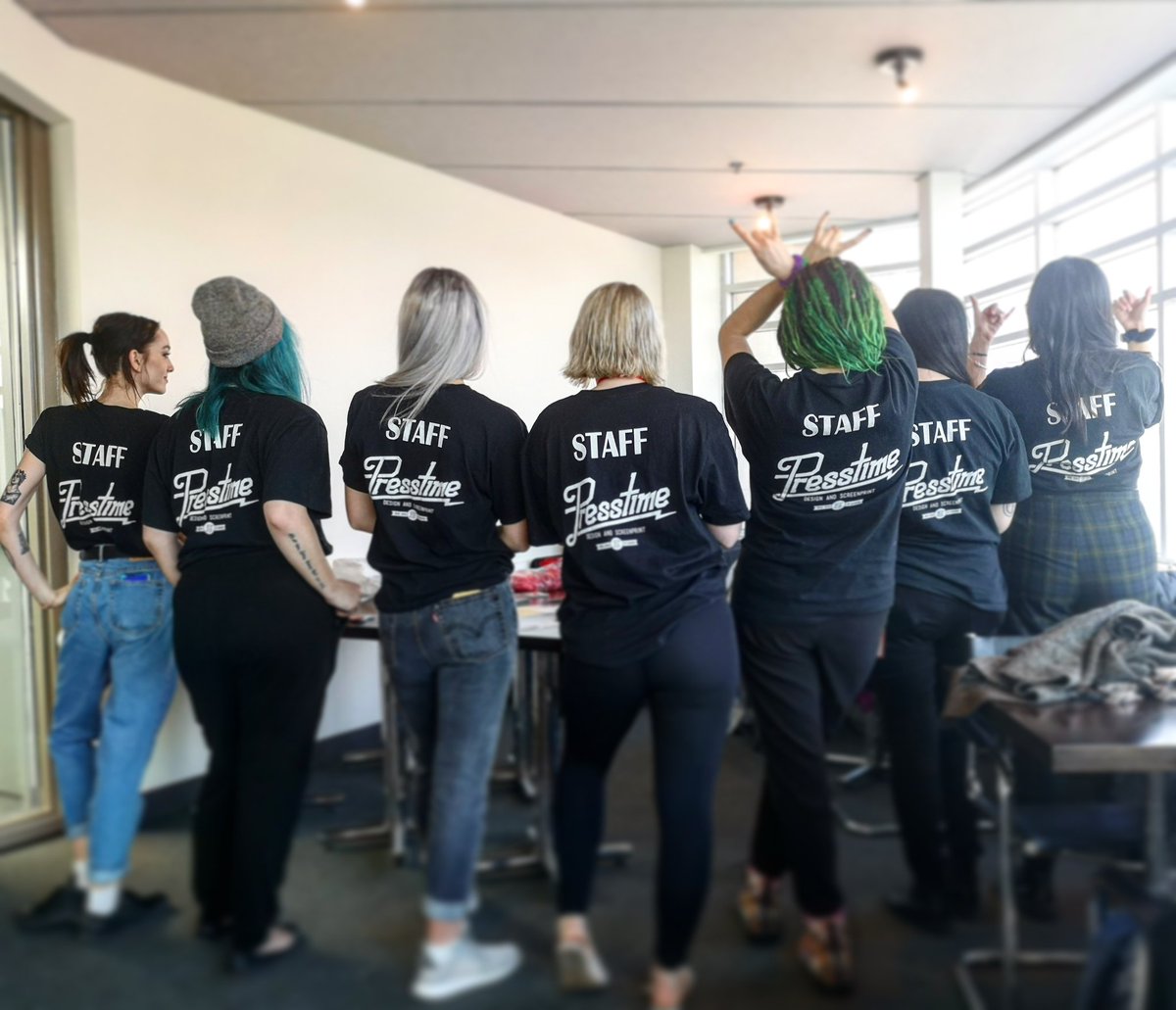 oshawamusicweek's tweet photo. @PresstimeDesign HOOKED the #OMW19 team up and kept us looking snazzyโจwhile we put together each individual event! https://t.co/pyNYdtDq4P