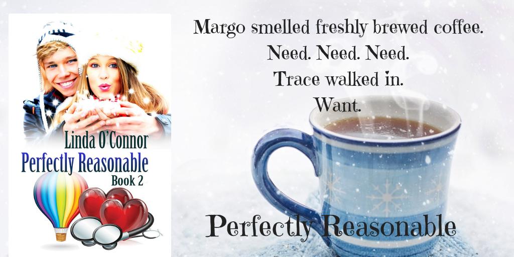 LindaOConnor98's tweet image. After a chance meeting, Trace found what he wants - Margo! But he has to win her over. PERFECTLY REASONABLE amazon.com/dp/B0143ZW2P8   #medical #romcom #doctors