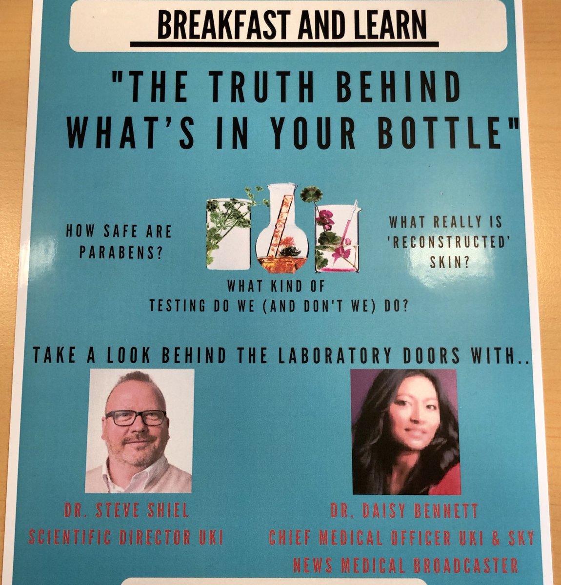 DrDaisyBennett's tweet photo. Great turnout (full house) for the “The Truth Behind What’s in your Bottle” talk/presentation @LOreal_UKI #HQ #London #weareloreal #lifeatloreal #innovation #safety #skin #science #STEM🤓👩🏽‍⚕️🔬🧪🧫🧴💄💋 https://t.co/7PGk6Xx1eE