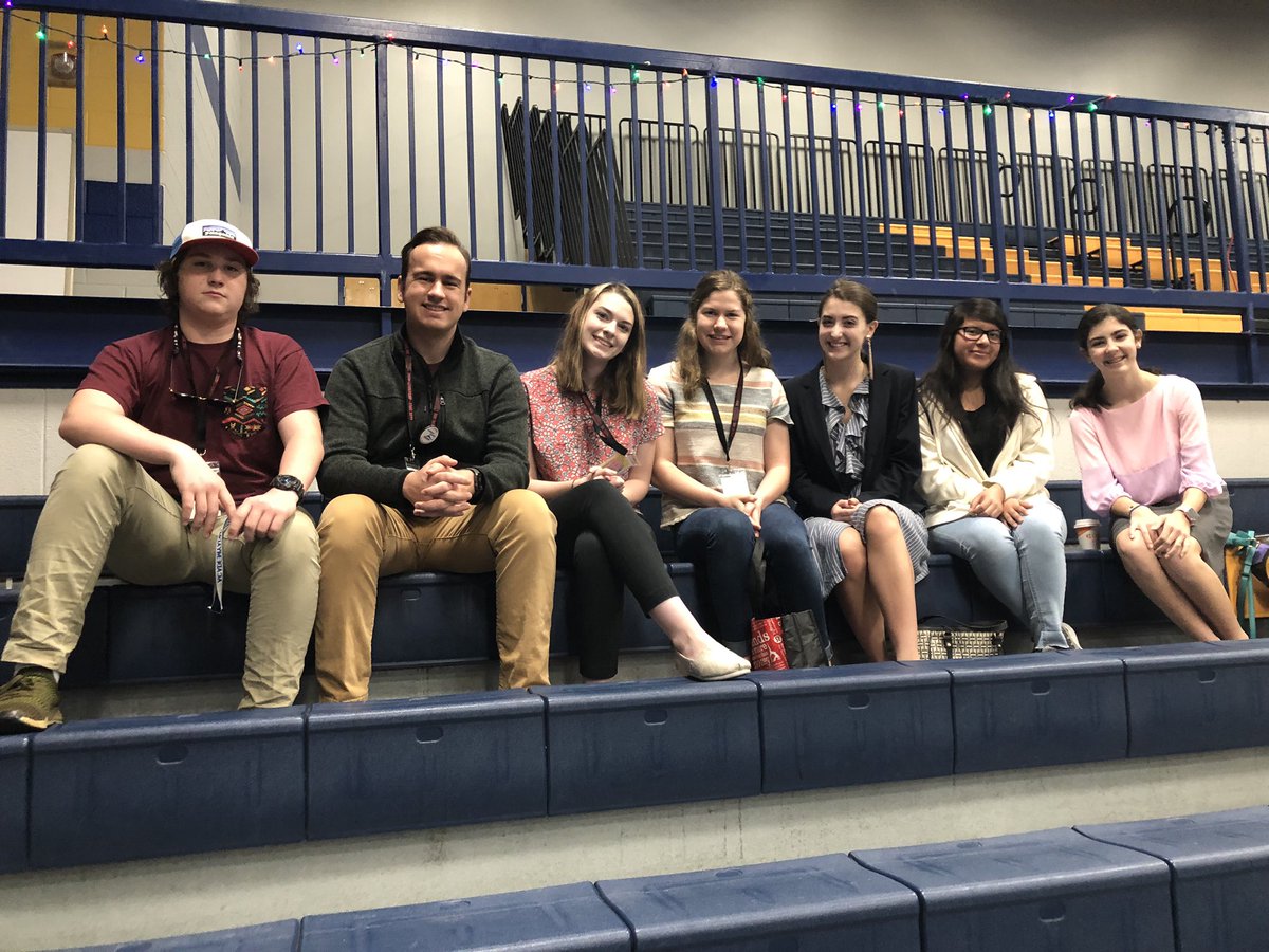 DBCouncil's tweet photo. We had a great time at #tasc2019 ! We were able to recieve our 3rd TASC 4 star award in council history (2nd in the past 2 years). Special congratulations to Ashley Roberts for winning the state speech competition! We look forward to serve the student body with brand new ideas! https://t.co/Pj6m8giM4P