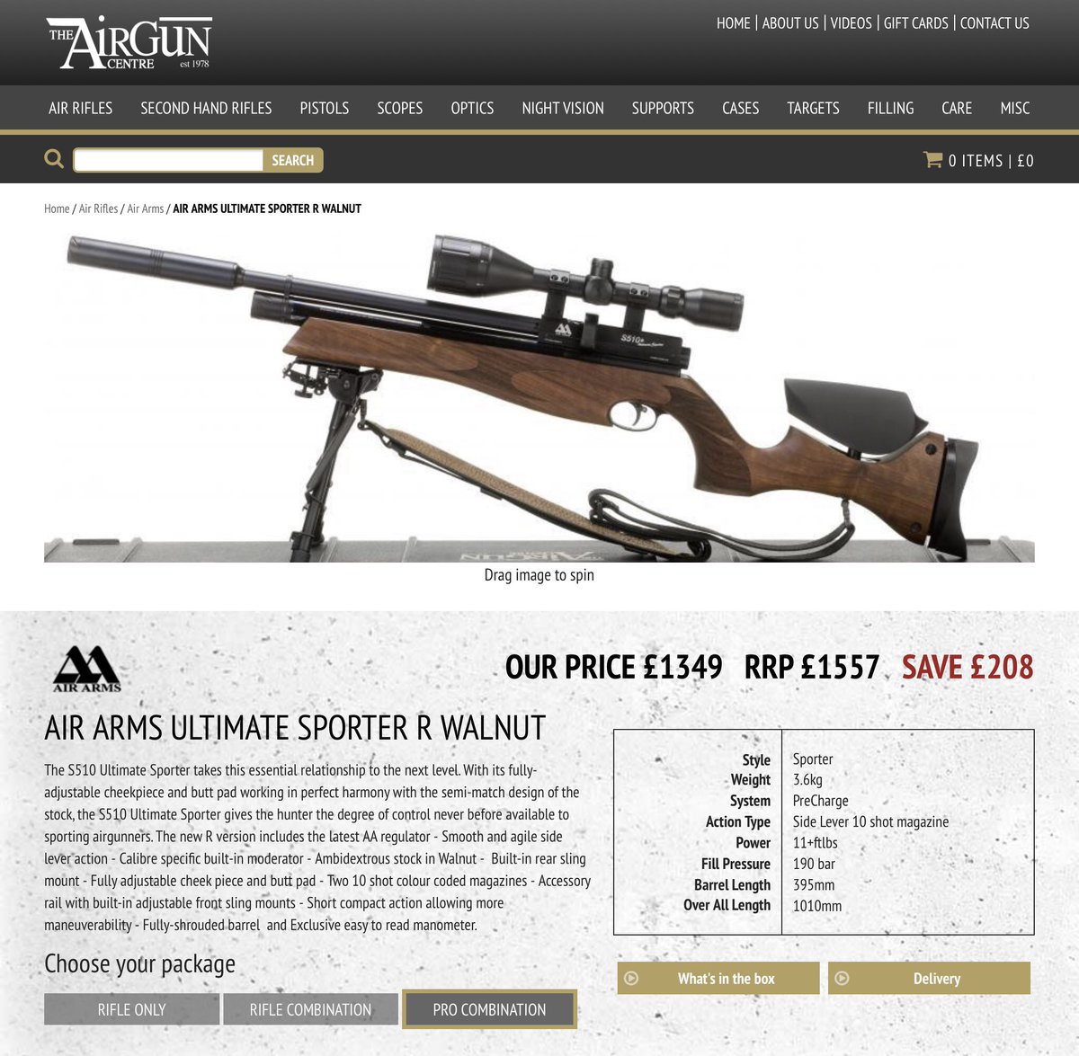 We have the full AIRARMS range in our Essex store and the new Ultimate Sporter R rifle is as good as it gets! These new super slick rifles are simply awesome for all tasks whether it’s pest control or HFT 👌 see this link for yours 😎 

theairguncentre.com/air-arms-ultim…
<a href="/AirArmsUK/">Air Arms</a>