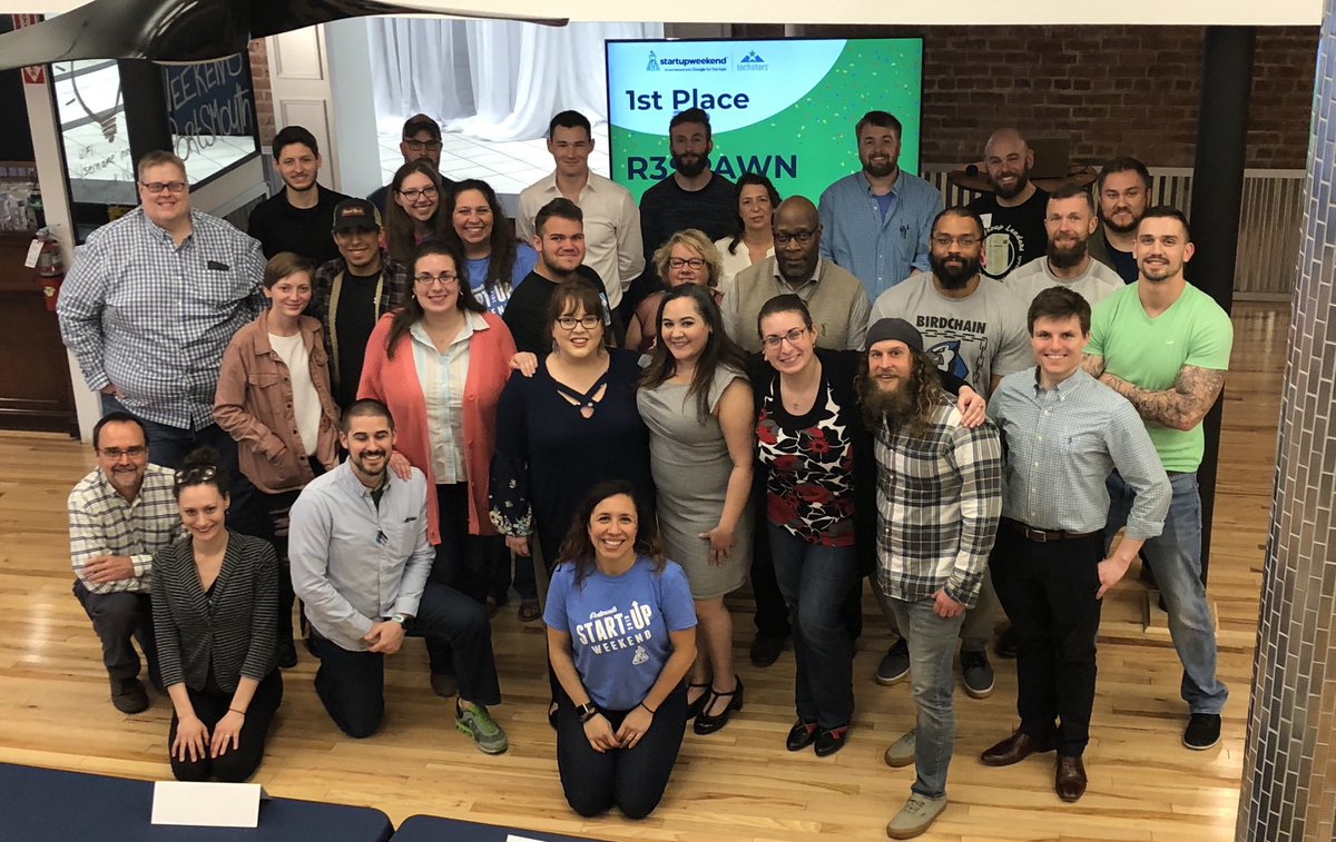 ssuinnovation's tweet photo. And it’s a wrap! What a great Startup Weekend Portsmouth! We can’t wait until next year! #swportsmouth https://t.co/2VPWvvqwcb