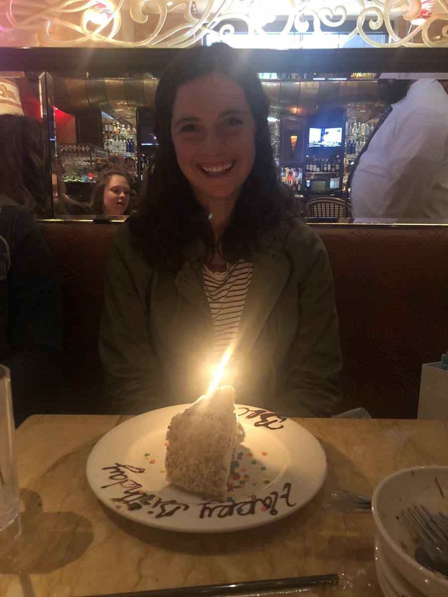 Lemonade93's tweet photo. When your daughter turns 21, you take her out for........cheesecake!! 😄🎉👏🏼#birthdayweekend #livingthedream @rebeccalemon12 https://t.co/LLf41fgPdP