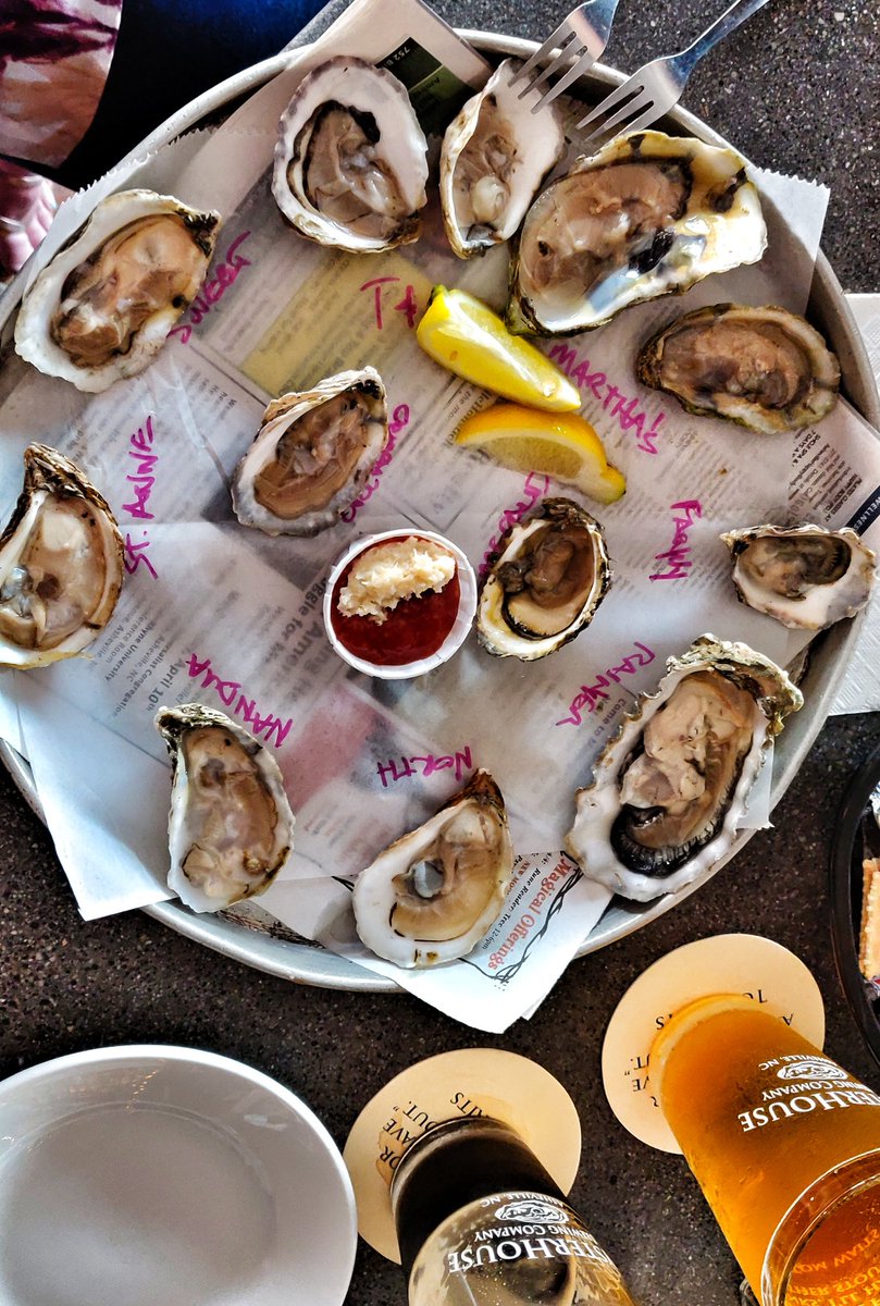SaveTheOysters's tweet photo. Coming to you from @CityofAsheville - #oysters &amp; #beer from @oysterhousebrew! https://t.co/9zx9P1RIb2