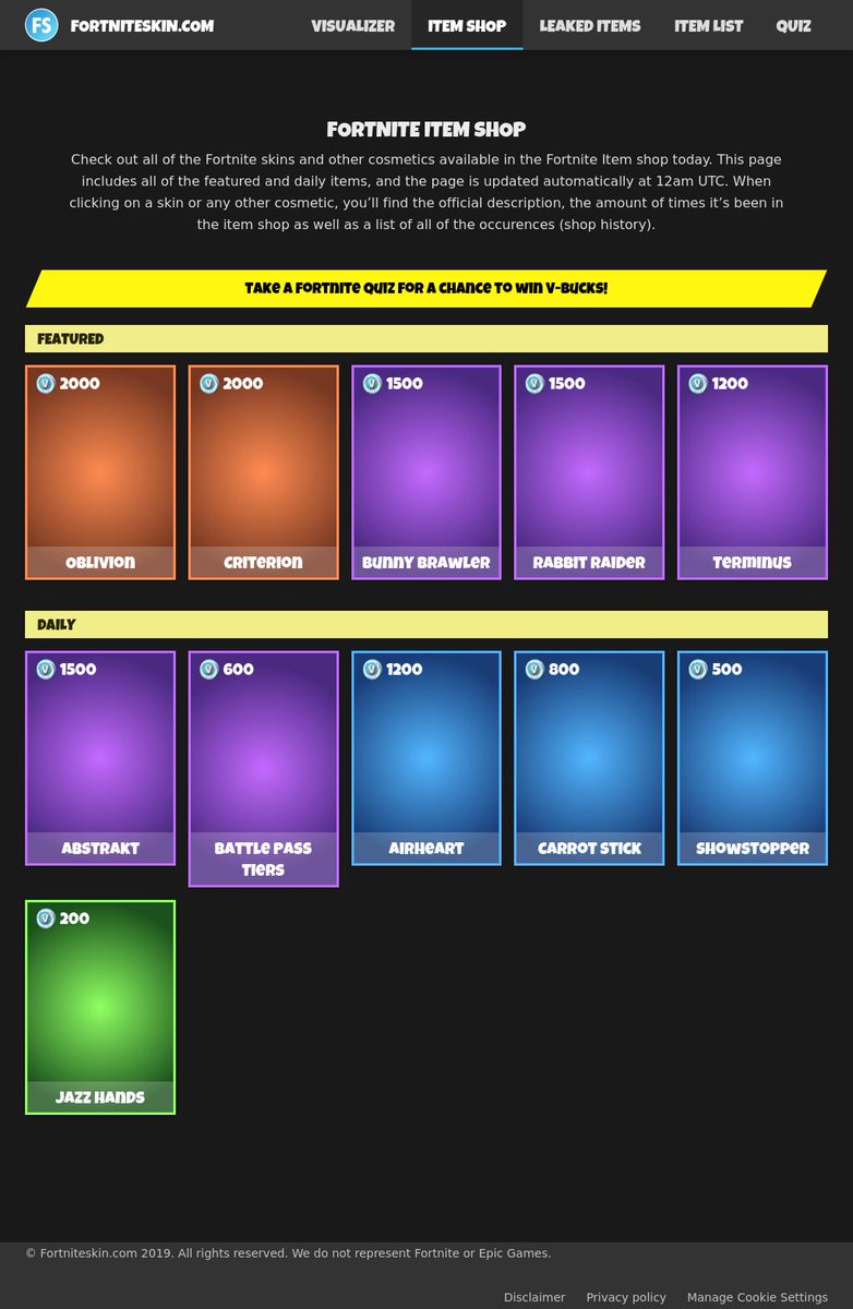 FortniteSkin tweet media