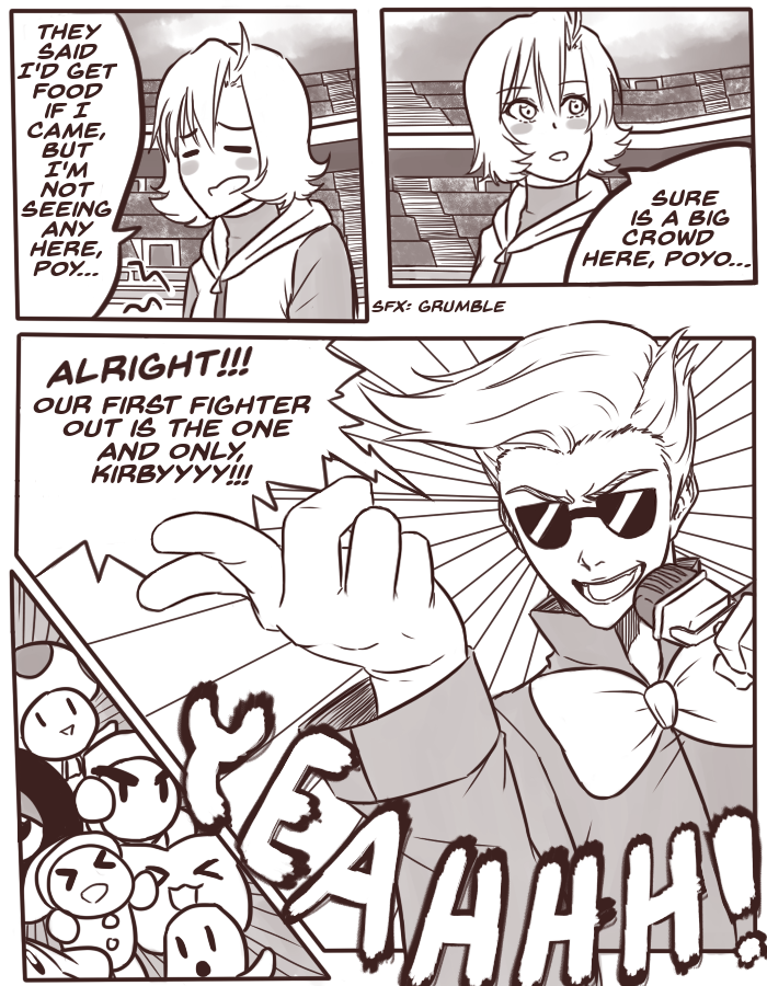 kirbyotaku's tweet photo. Kirby's tournament arc

Read from right to left, manga style bayyybeeeee https://t.co/tii05MMcZz