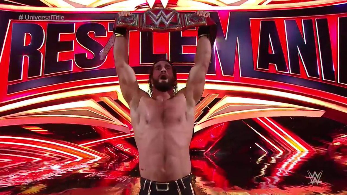 Seth Rollins Defeats Brock Lesnar For The Wwe Universal