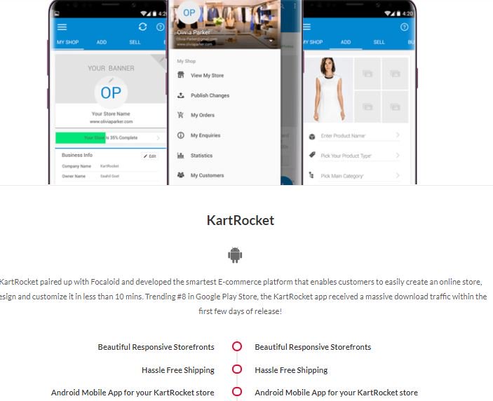 focaloidInc's tweet photo. These customized E-commerce Solutions are powering #Brands  big and small.
#Kartrocket #EcommerceSolutions #FocaloidServices https://t.co/kTQhWD6KTR