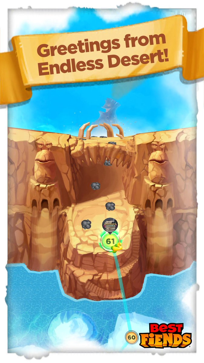 IssaHurd's tweet image. Gate Opened! Bring on the Endless Desert in #BestFiends - Download FREE - download.BestFiends.com via @bestfiends