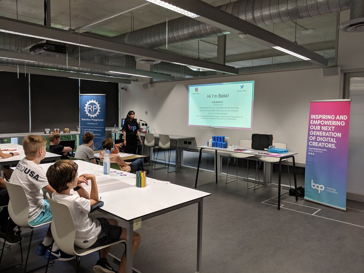 RoboticsPG's tweet image. Awesome young engineers and entrepreneurs! Really excited to collab with @bop_industries to inspire the next generation of makers, creators and hustlers.

#Engineer #entrepreneur #education #STEM