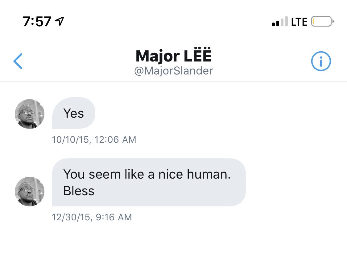 superrjoint's tweet image. HE SAID I was I nice human years ago, lmfao. #imlost