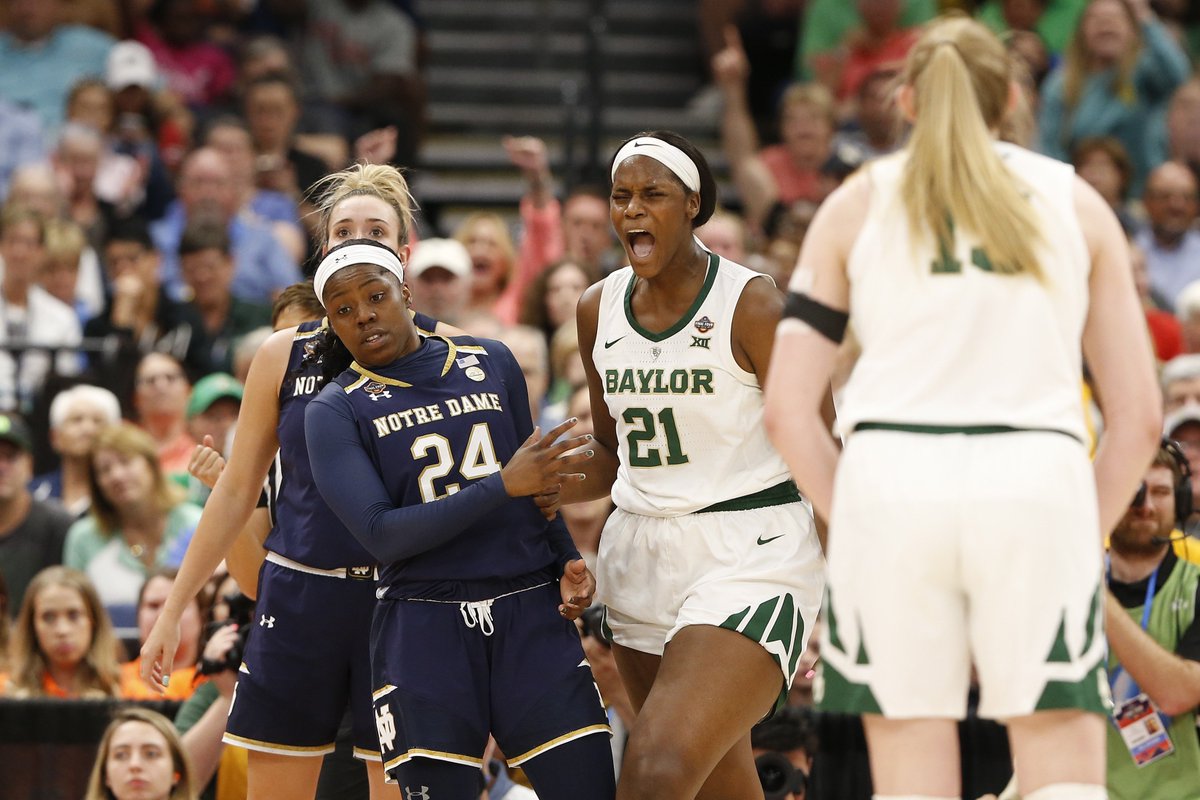 BleacherReport's tweet photo. Baylor knocks off the reigning champs to win the NCAA title! 🏆 https://t.co/1E7tIuLot0