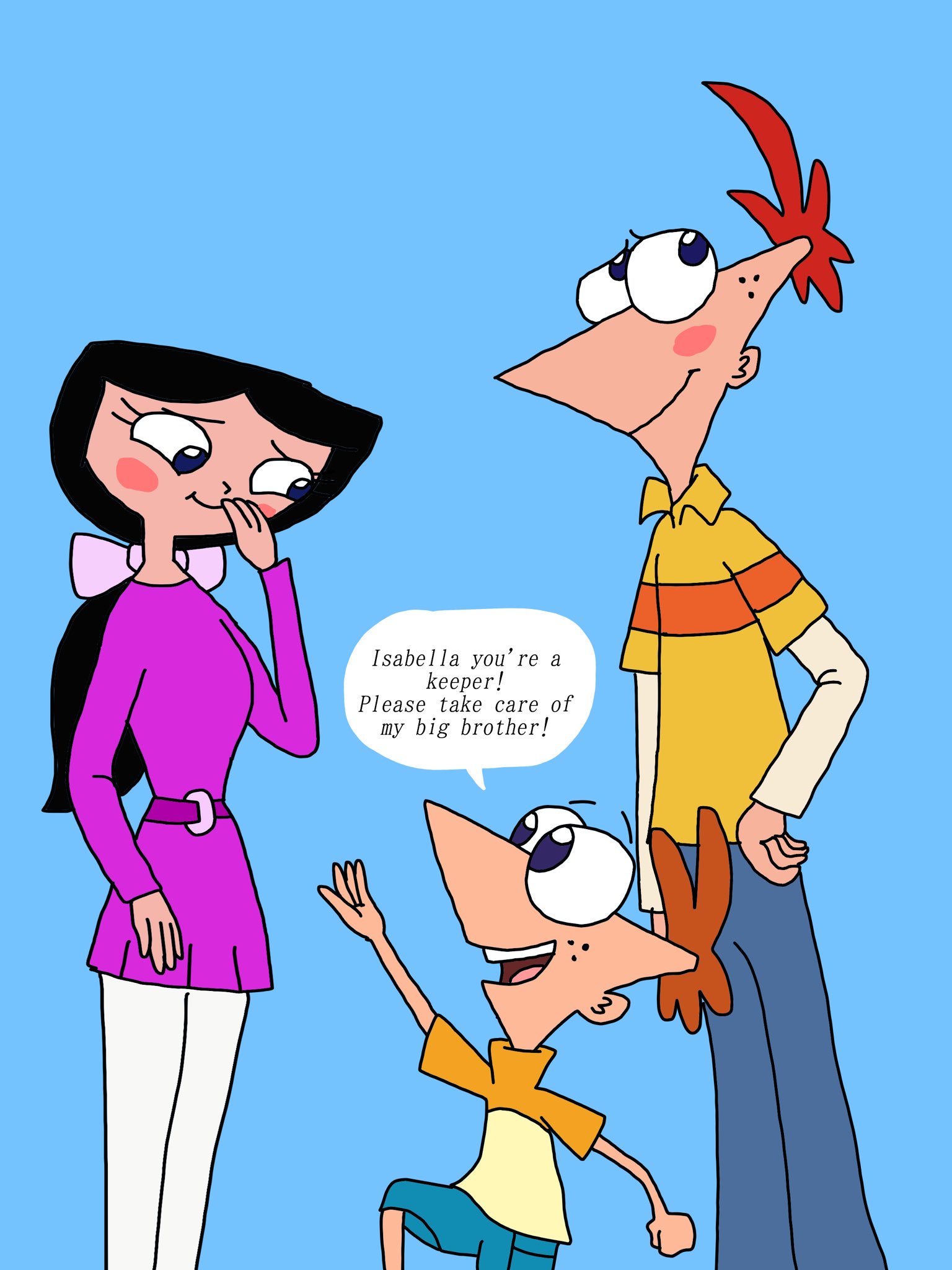 Phineas And Ferb Phineas And Isabella Fanfiction