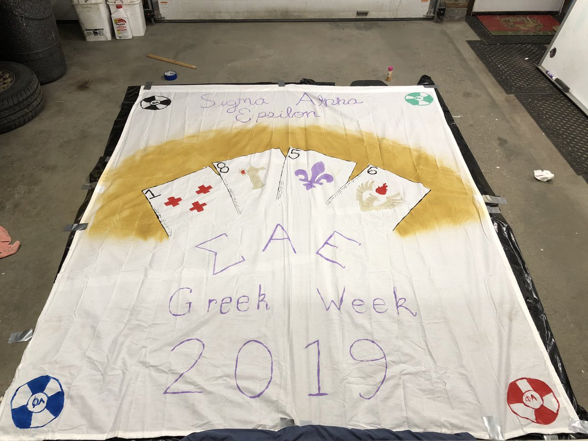 We had a fun time competing during Greek Week this year! Thank you to all the social chairs for organizing all the events week and to all the organizations as a whole for making this a fun week! #GreekWeek #ΣΑΕ #PhiAlpha