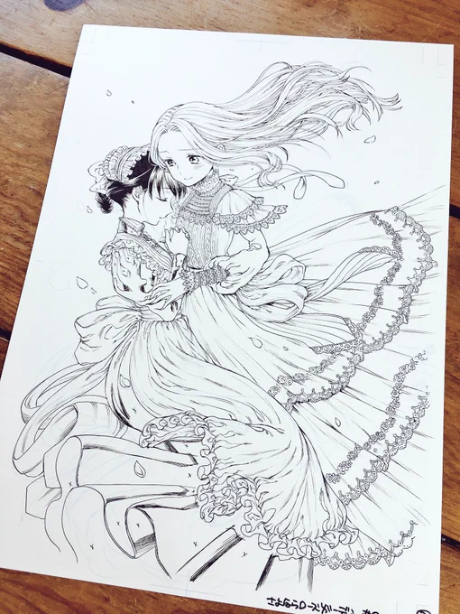 さよならローズガーデン9話「ペンの軌跡は海を越えて」本日更新されましたー! ✨🌹   🌊🖋💨

https://t.co/jT1iC4nqVE 