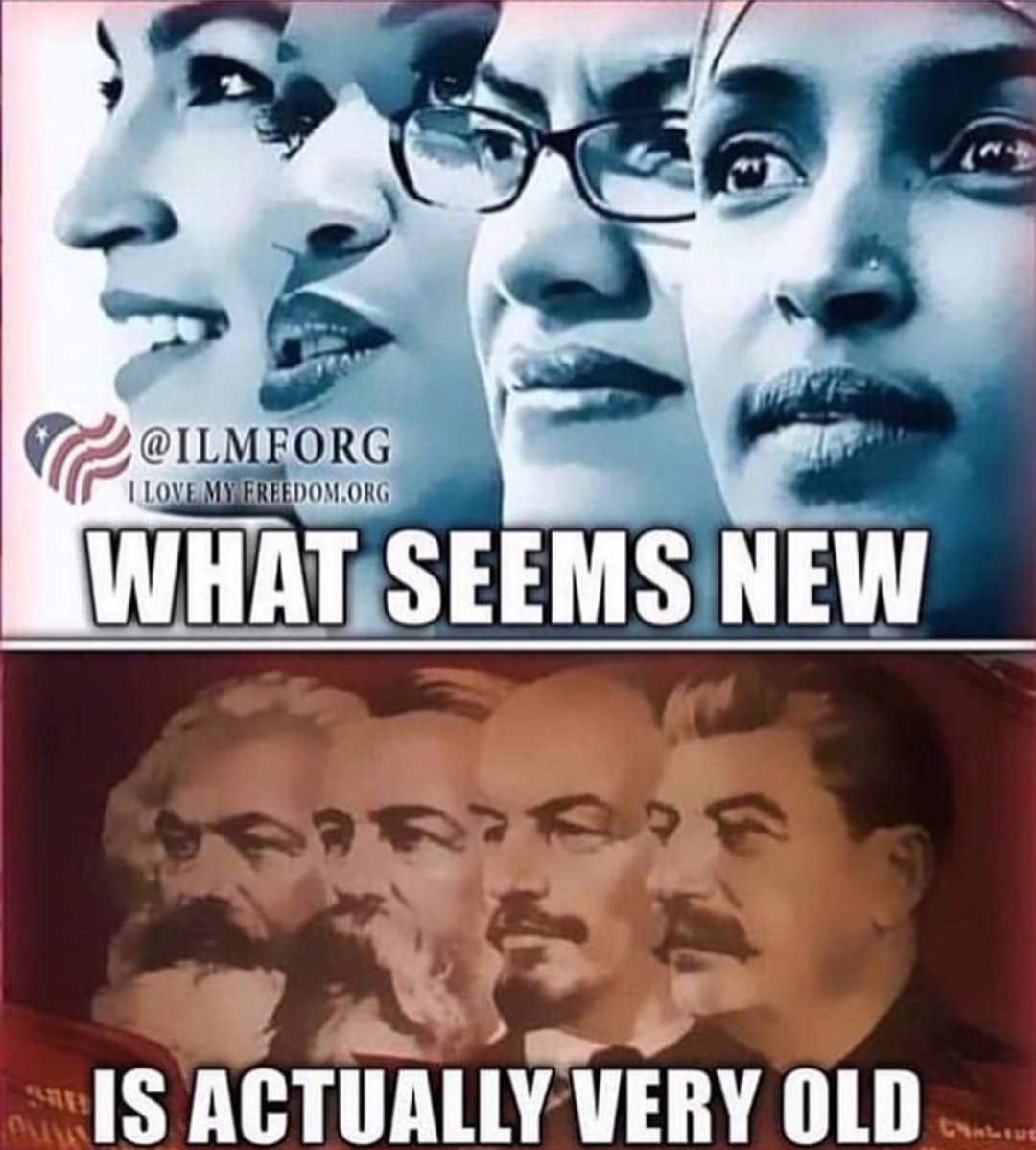 'What seems new is actually very old.'
#SocialismKills #DemocratsAreDestroyingAmerica 
#NoSocialism #NoShariaLaw 
#1A #2A #USConstitution 
They're purpose is to destroy America and turn it Socialist. 
They need to go.
#Trump2020 #WWG1WGA 
#AmericaFirst